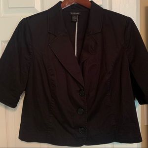 Lane Bryant 3/4 Sleeve Suit Jacket Blazer
